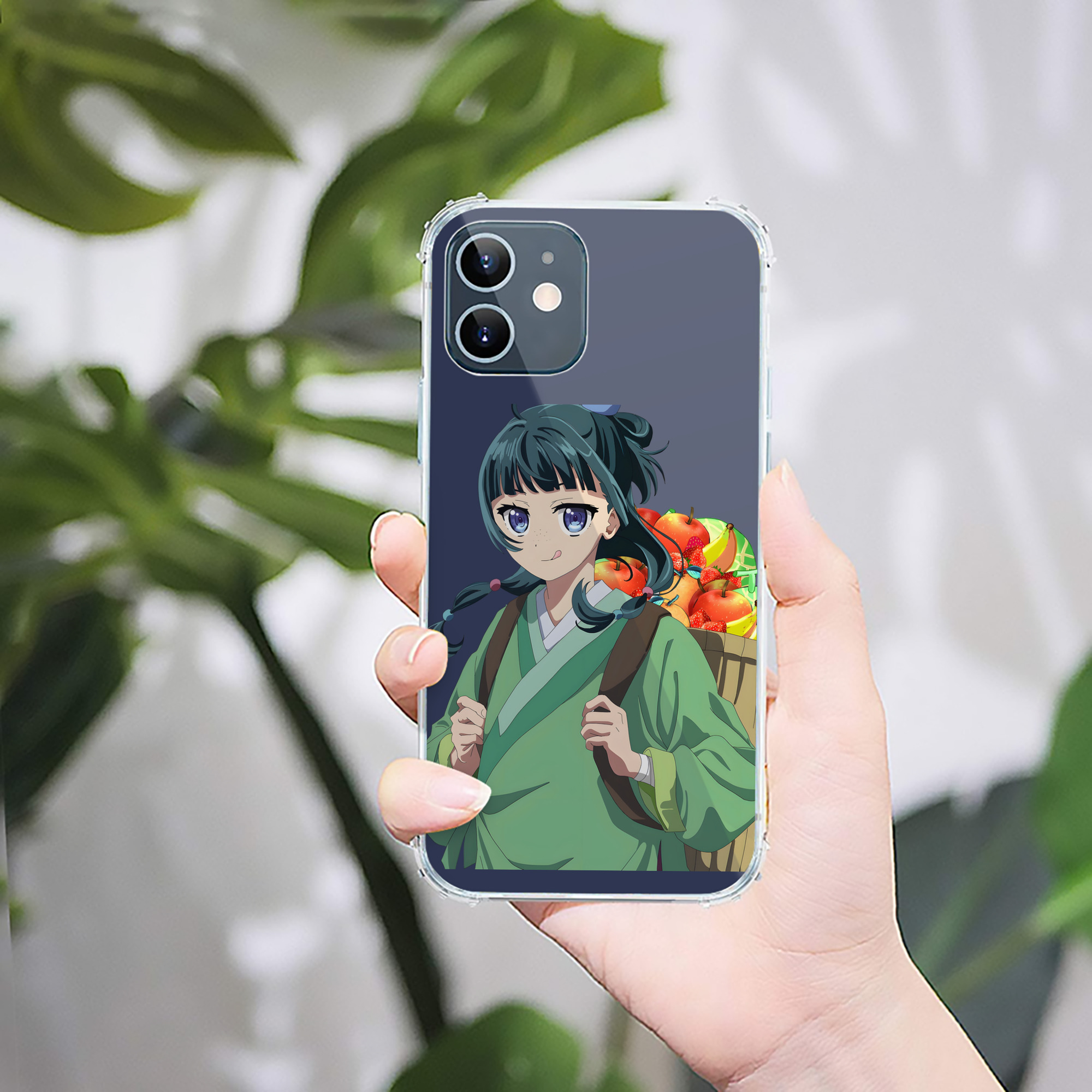（画像用） 薬屋のひとりごと The Apothecary Diaries 【iPhone 12シリーズ対応】透明スマホケース（クリアソフトケース）